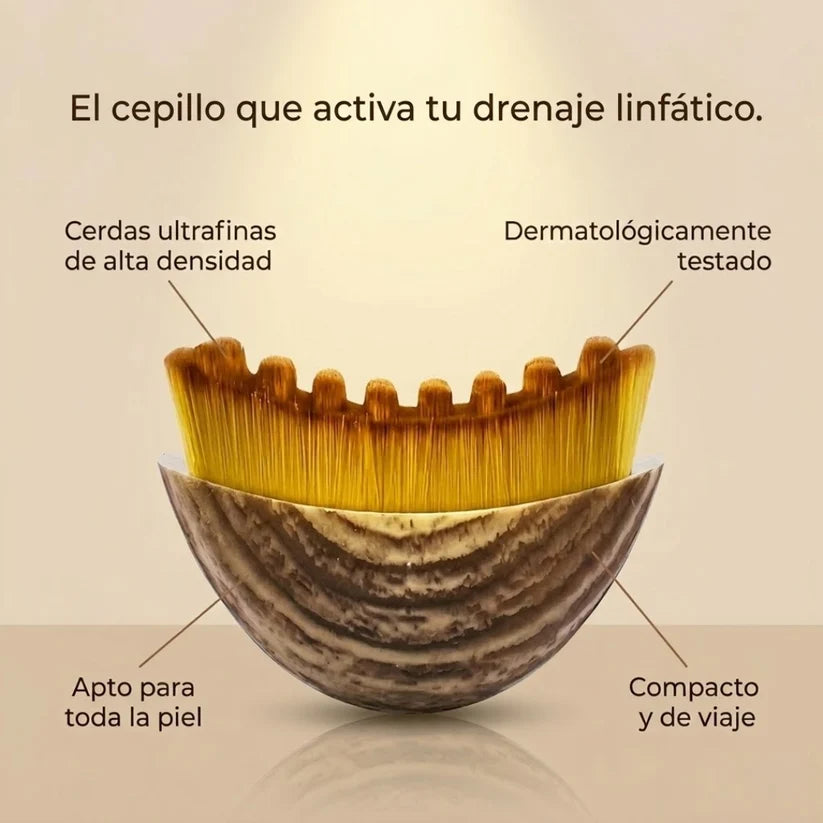 Cepillo Facial Para Masajes de Drenaje Linfatico
