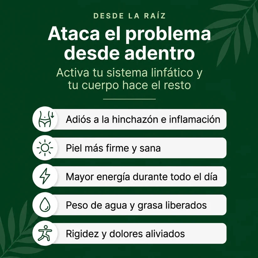 CelluDrops™ | Drena Naturalmente la Hinchazón del Rostro, Abdomen y Piernas