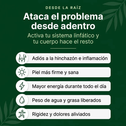 CelluDrops™ | Drena Naturalmente la Hinchazón del Rostro, Abdomen y Piernas